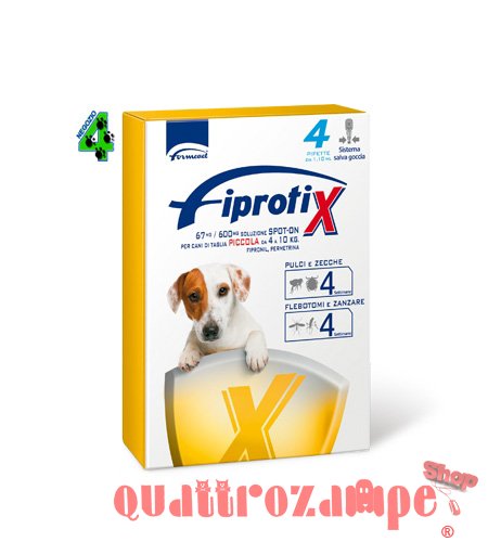 Fipratix Spot-On Piccolo Da 4 a 10 Kg Fiprotix