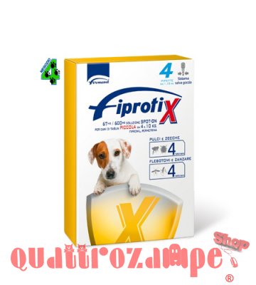 Fipratix Spot-On Piccolo Da 4 a 10 Kg Fiprotix
