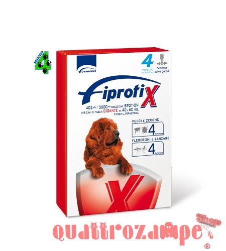 Fipratix Spot-On Gigante Da 40 a 60 Kg Fiprotix