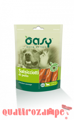 Oasy Snack Salsiciotti di Pollo 100 g per Cani