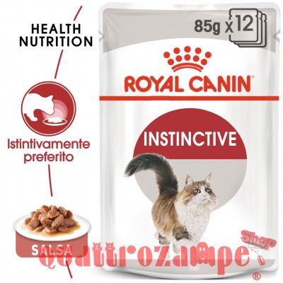 Royal Canin Instinctive Adult Gravy 85 gr In Salsa Umido Gatto