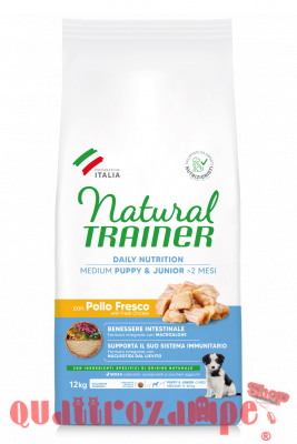 Natural Trainer Puppy Junior Medium