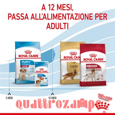 Royal Canin Medium Puppy Alimentazione Cucciolo Cane
