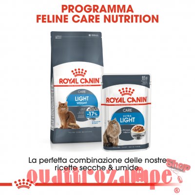 Royal Canin Ultra Light Gravy 85 gr In Salsa Per Gatti