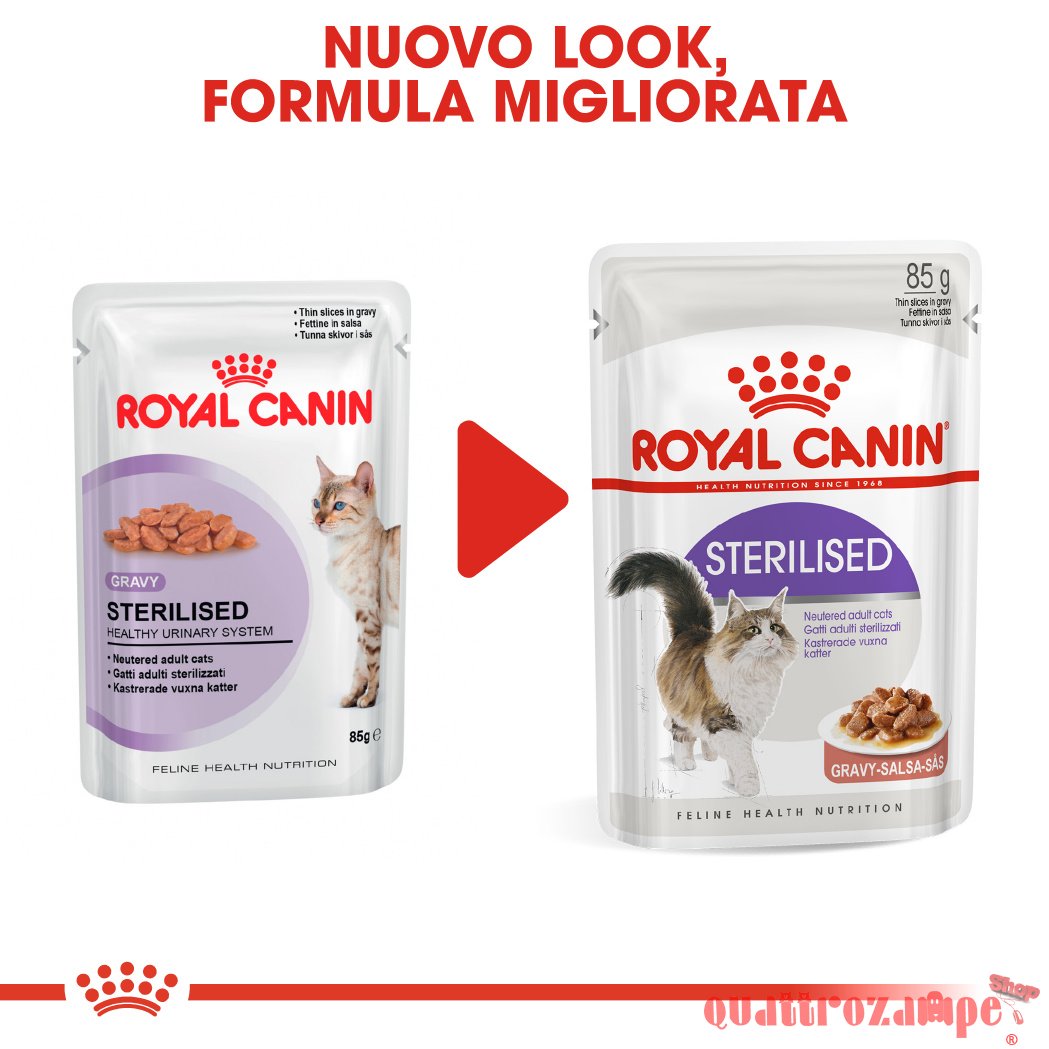 Royal Canin Sterilised Cibo Umido Per Gatti