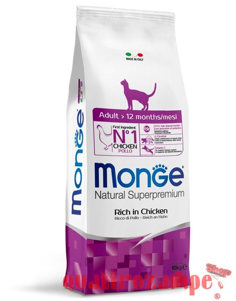 Monge Natural Superpremium Adult Pollo Per Gatti