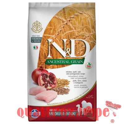 Farmina N/D Low Ancestral Grain Medium Maxi Adult Pollo e Melograno