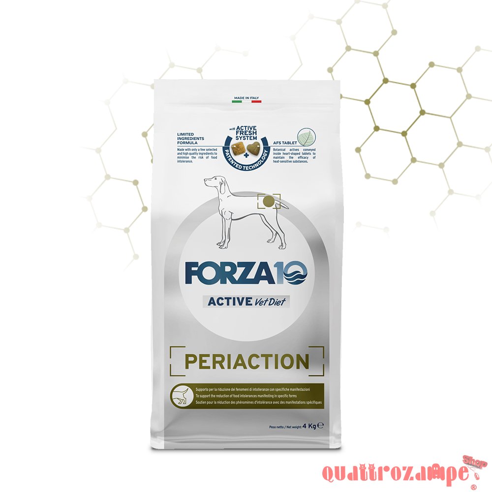 Forza 10 Active Vet Diet Periaction Cibo Per Cani