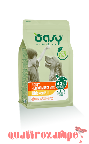 Oasy Dog Adult Performance Pollo