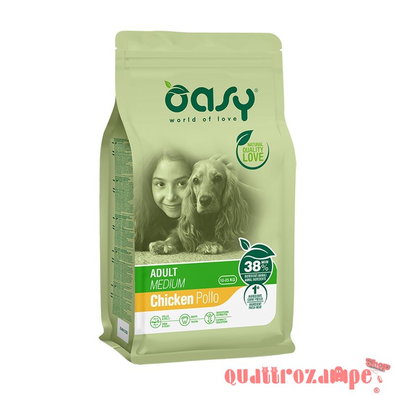 Oasy Dog Medium Adult Pollo