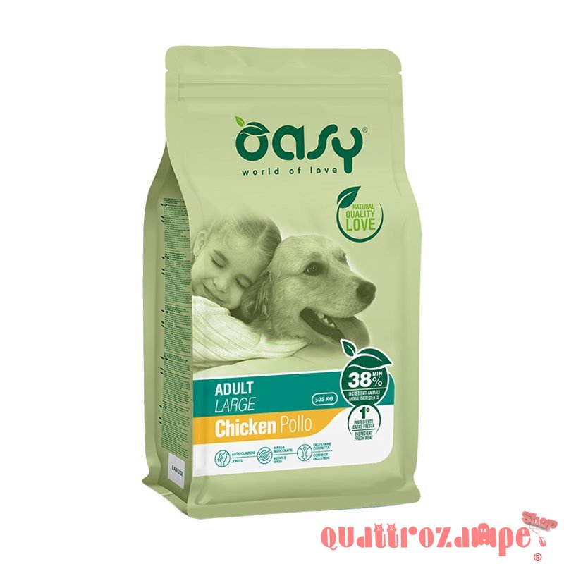 Oasy Dog Large Adult Pollo