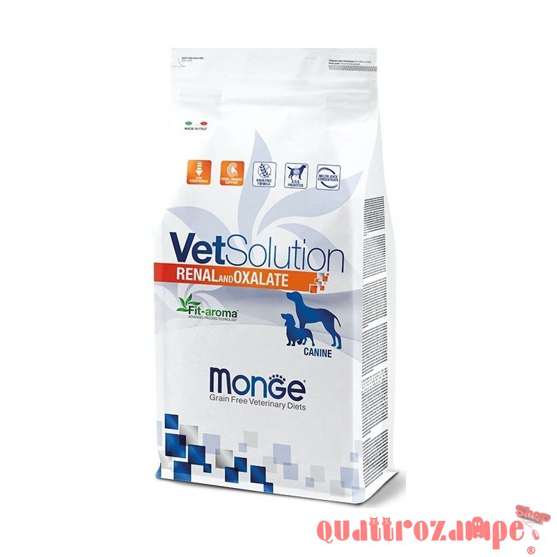 Monge VetSolution Renal e Oxalate Per Cani
