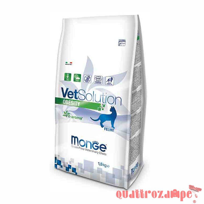 Monge VetSolution Obesity Per Gatti