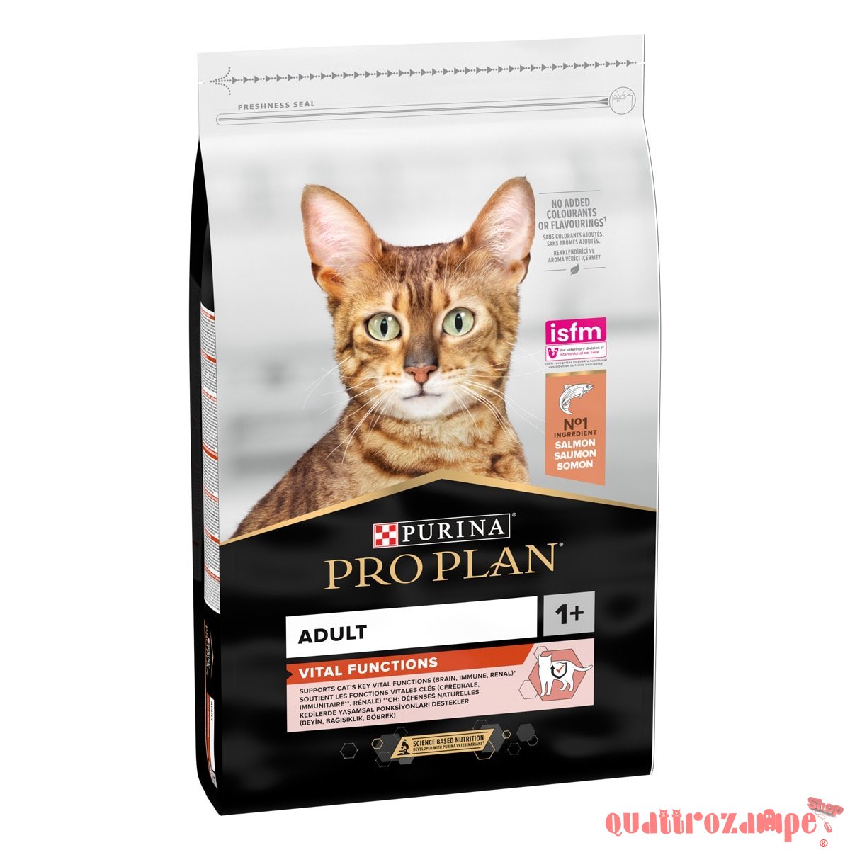 Purina Pro Plan Adult Vital Functions Salmone 10 kg per Gatti Adulti