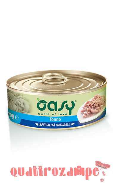 Oasy Cat Tonno Lattina Umido Per Gatti