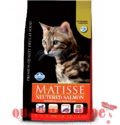 Farmina Matisse Neutered Salmone 10 kg Per Gatti Sterilizzati
