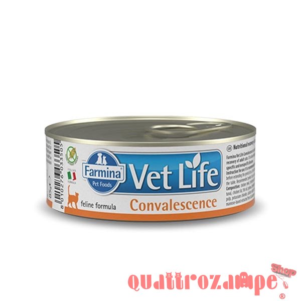Farmina Vet Life Convalescence 85 gr Scatoletta Umido Gatti