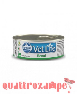 Farmina Vet Life Renal 85 gr Scatoletta Umido Gatti