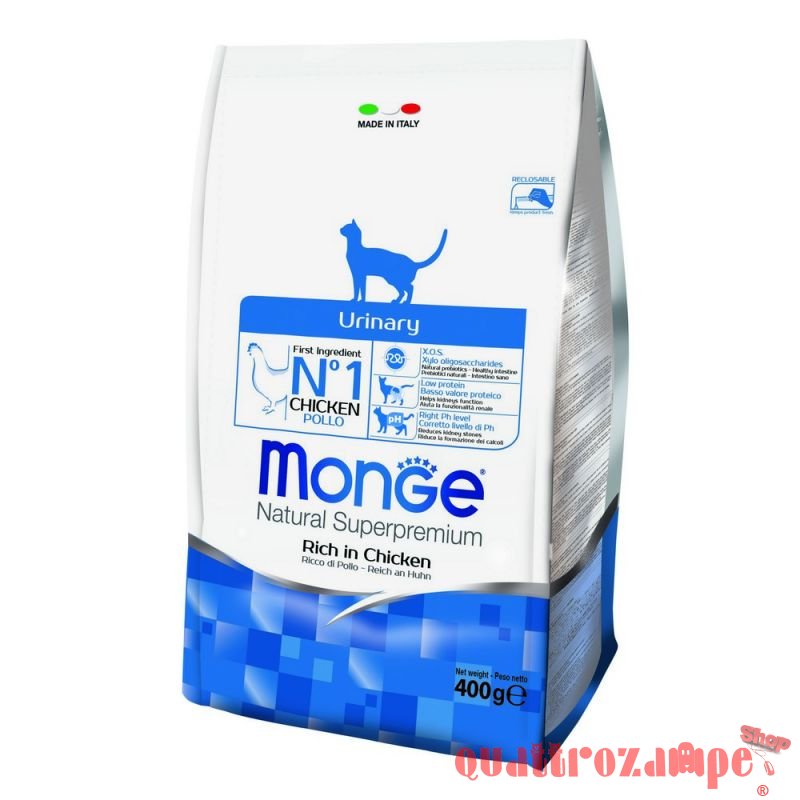Monge Natural Superpremium Urinary Crocchette Per Gatti