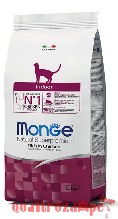 Monge Natural Superpremium Indoor Per Gatti