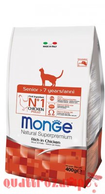 Monge Natural Superpremium Senior Per Gatti Anziani