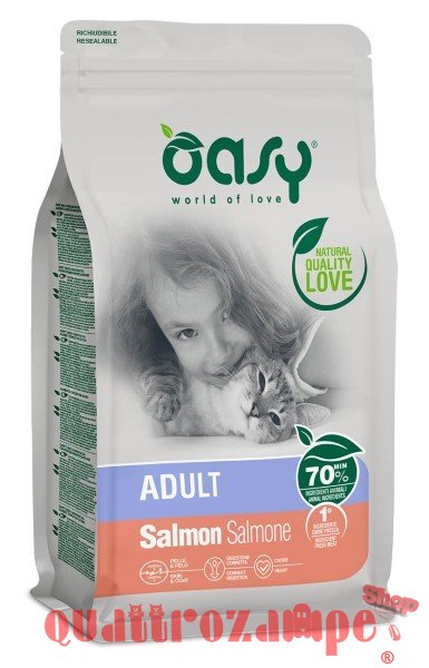 Oasy Cat Adult Salmone Per Gatti