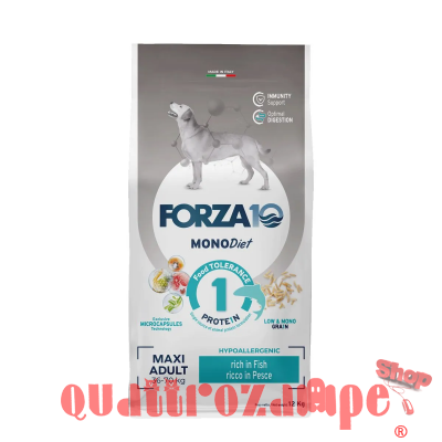 Forza 10 Maxi Diet Al Pesce 12 kg Per Cani