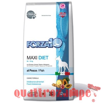 Forza 10 Maxi Diet Al Pesce 12 kg Per Cani