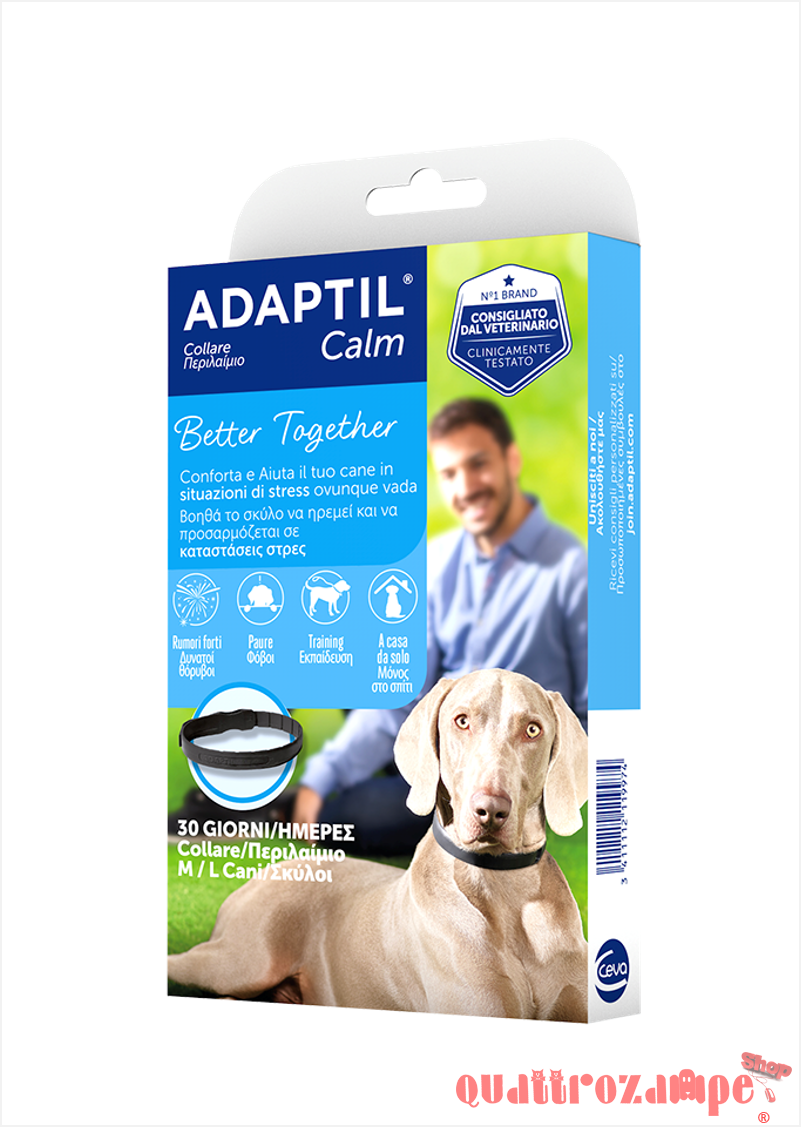 Ceva Adaptil Collare Medio Large Calmante 70 cm Per Cani