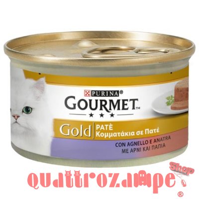 Gourmet gold pate' 85 gr Scatolette per Gatti