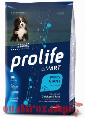 Prolife Dog Smart Puppy Giant Pollo e Riso 10 kg (Chicken Rice)