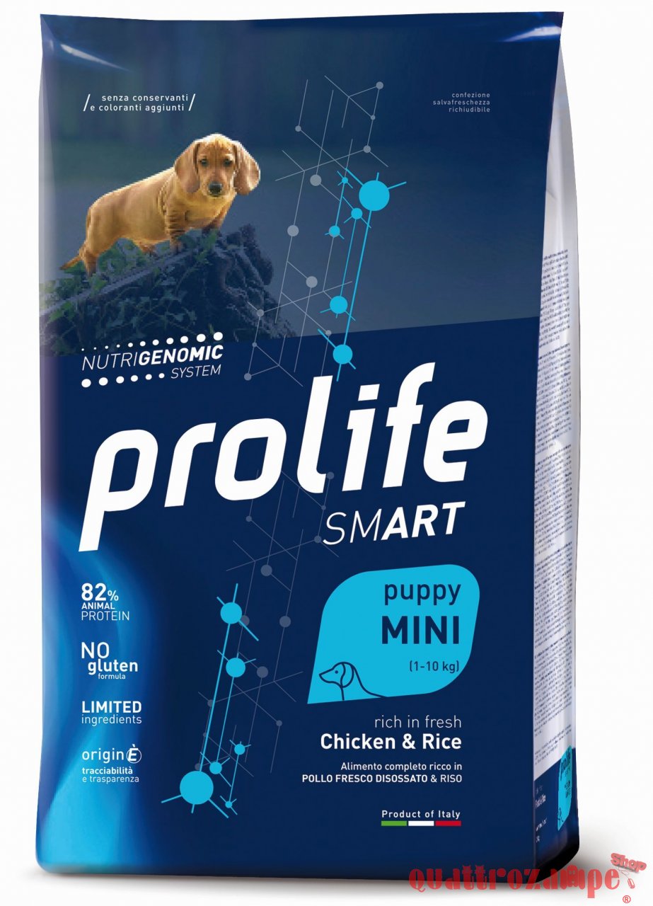 Prolife Dog Smart Puppy Mini Pollo e Riso 7 kg (Chicken Rice)