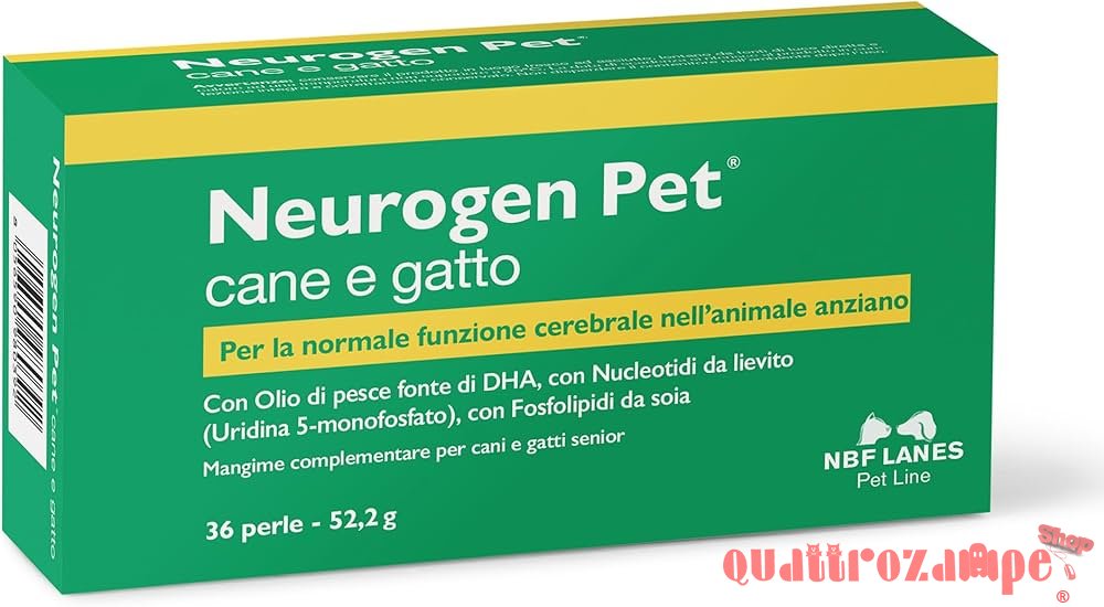 NBF Lanes Neurogen pet 36 perle Per Cani E Gatti