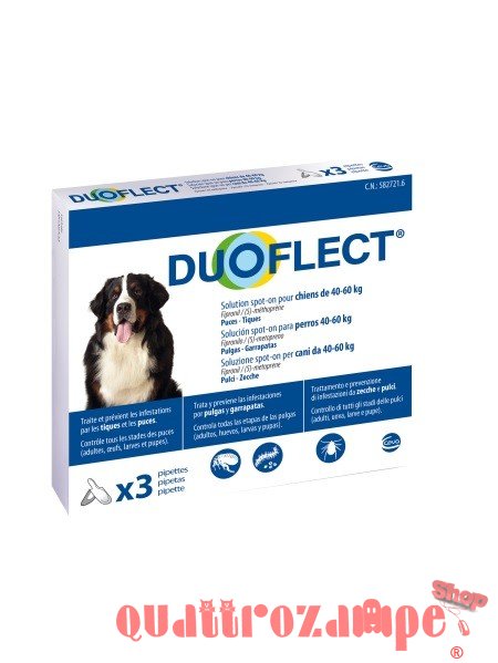 Duoflect cani 40-60 kg spot on 3 pipette
