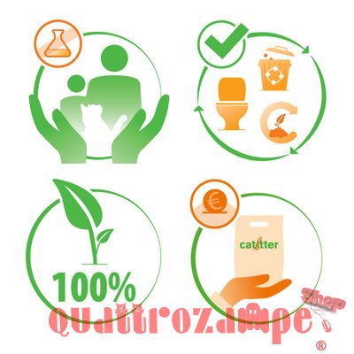 Almo Nature Cat Litter Lettiera Agglomerante Vegetale Per Gatti
