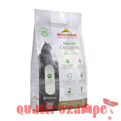Almo Nature Cat Litter Lettiera Agglomerante Vegetale Per Gatti