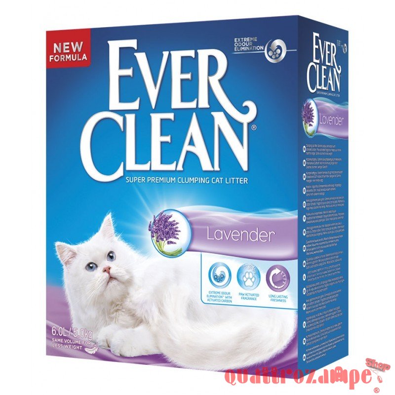 Lettiera Ever Clean Lavender Agglomerante Lavanda