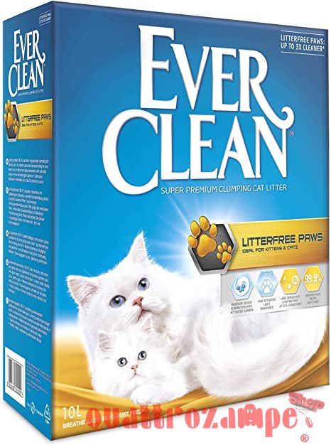 Lettiera Ever Clean LitterFree Paws Agglomerante