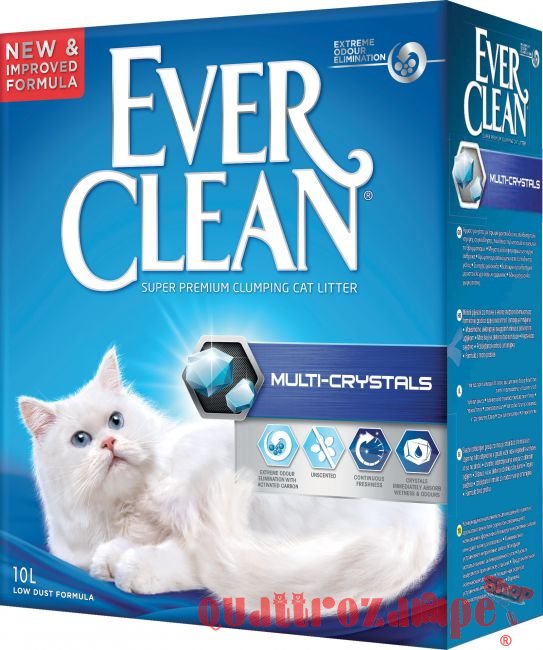 Lettiera Ever Clean Multi Cristal Agglomerante