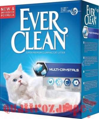 Lettiera Ever Clean Multi Cristal Agglomerante