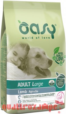 Oasy Dog Large Adult Agnello