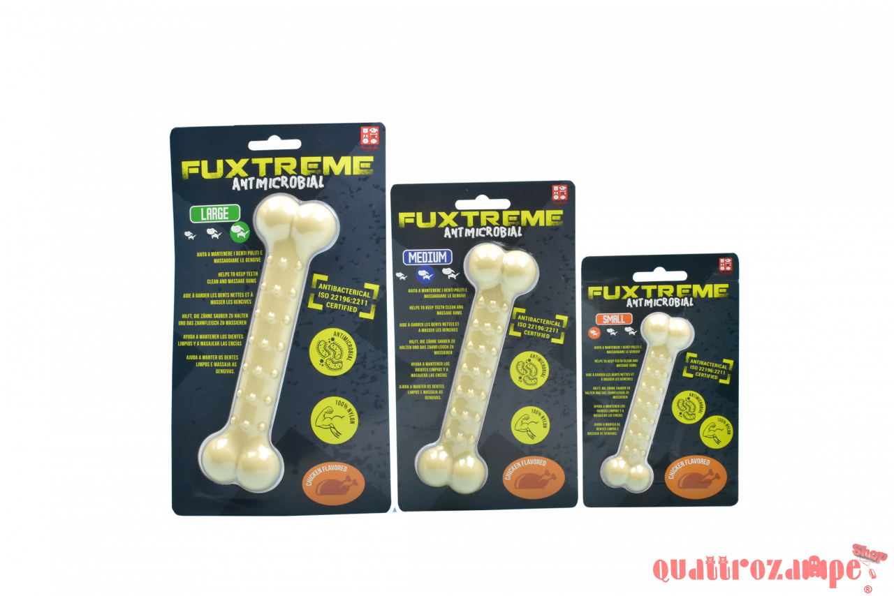 Fuxtreme Osso Antibatterico Gusto Pollo Per Cane