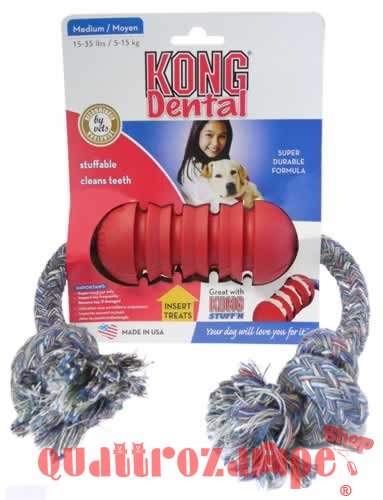 Kong Dental Medium Con Corda