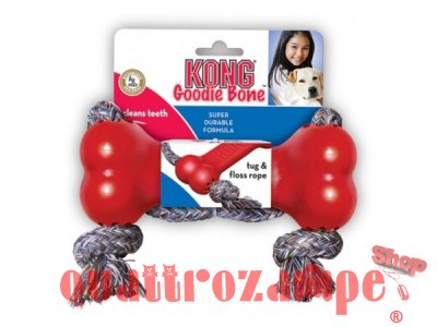 Kong Goodie Bone Con Corda