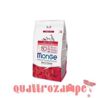 Monge Superpremium Mini Puppy Junior Al Pollo Per Cane