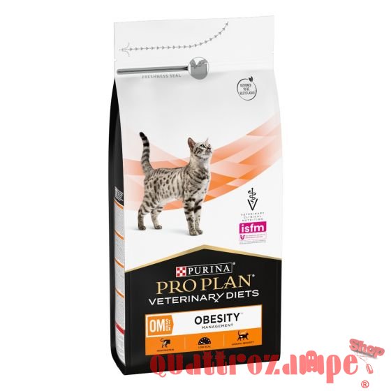 Purina Pro Plan Veterinary Diet OM Obesity 1,5 Kg Per Gatti