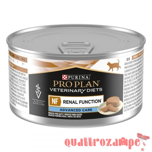 Purina Pro Plan Veterinary Diets NF Renal Function 195 gr Lattina Umido Gatti