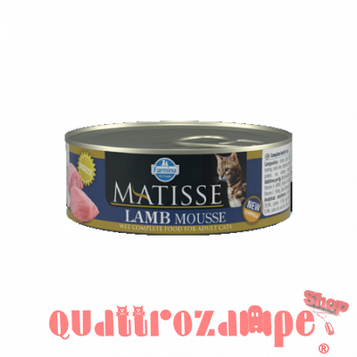 Farmina Matisse Mousse Agnello 85 gr Umido Scatoletta Per Gatto