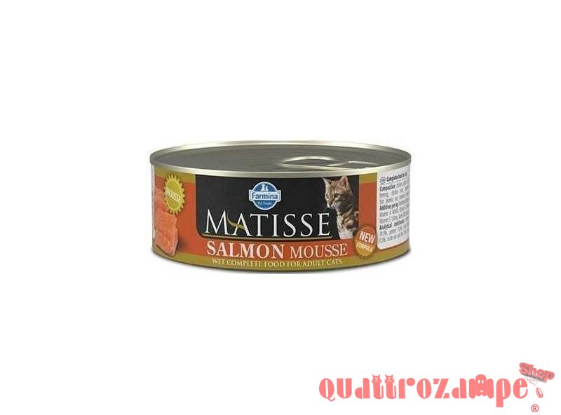 Farmina Matisse Mousse Salmone 85 gr Umido Scatoletta Per Gatto