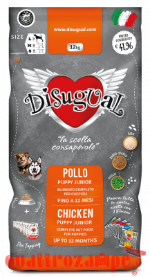Disugual Dog Puppy Medium Gusto Pollo